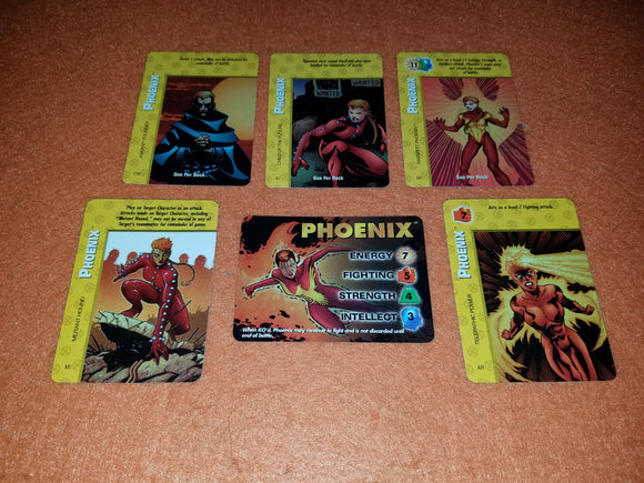 PHOENIX SET - XM character, 5 specials, 1 bonus