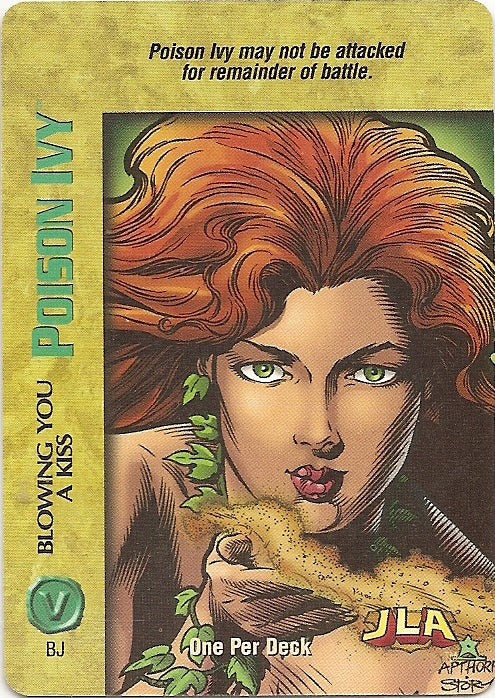 POISON IVY - BLOWING YOU A KISS - JLA - OPD - R