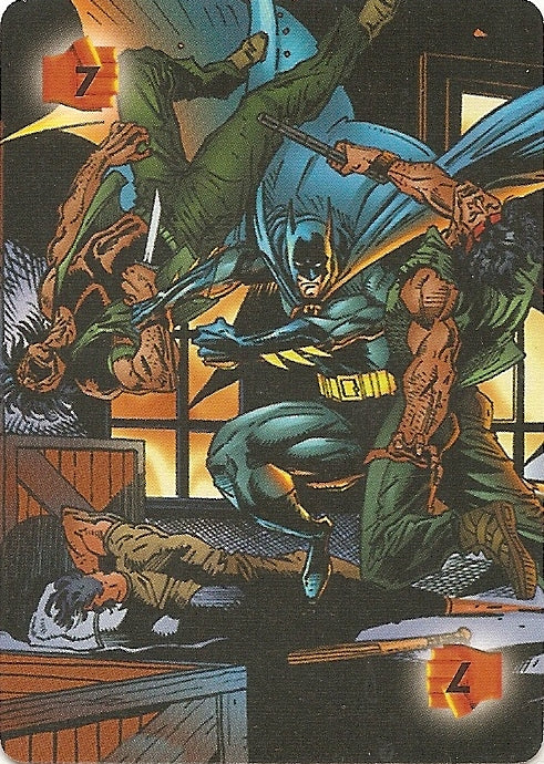 POWER - 7 fight - DC - R  Batman