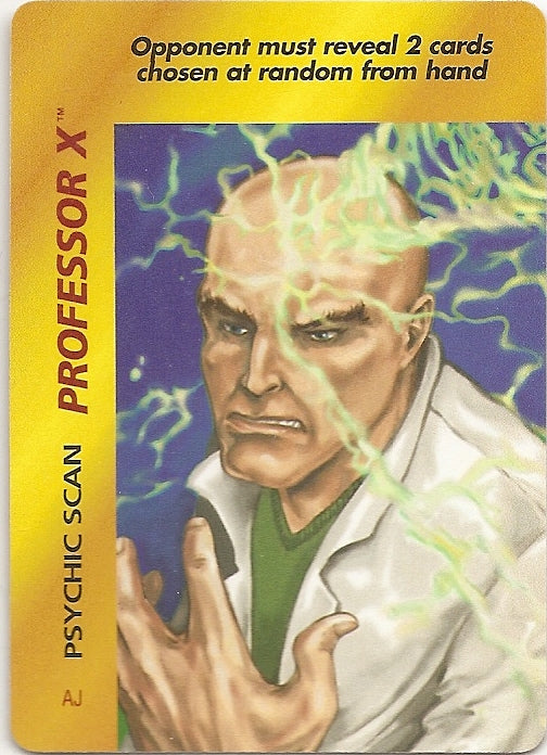 PROFESSOR X - PSYCHIC SCAN - OP - C