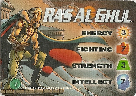 RA'S AL GHUL  - DC character - R