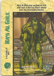 RA'S AL GHUL - LAZARUS PIT - DC - OPD -VR