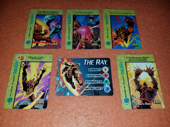 RAY, THE SET - JLA character, 5 specials
