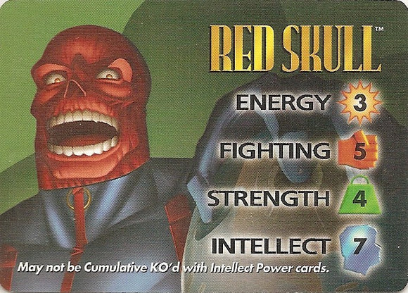 RED SKULL  - IQ character - R