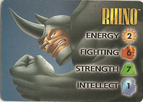 RHINO   - IQ character - R