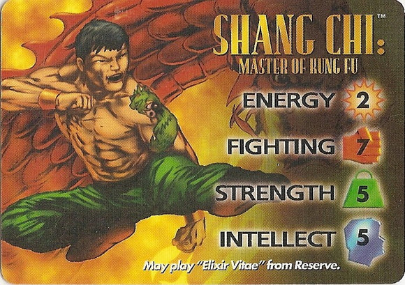 SHANG CHI  - MASTER OF KUNG FU CLASSIC character - U