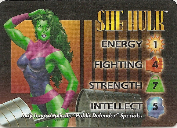 SHE HULK  - IQ character - R