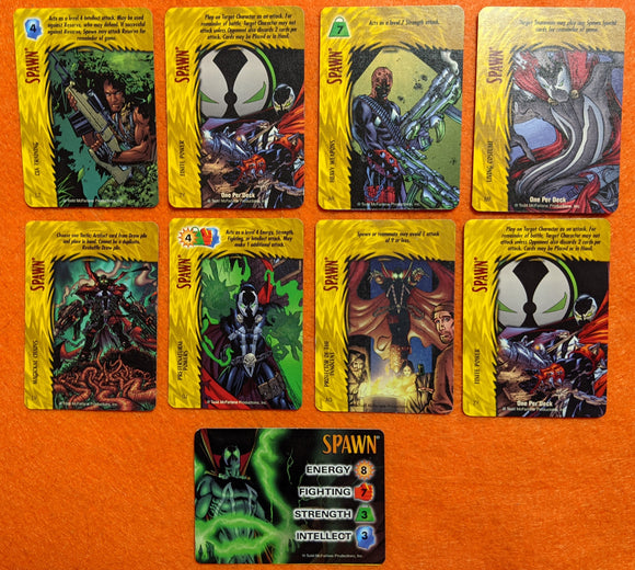 SPAWN IMAGE SET character, 8 specials,