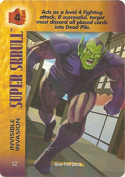 SUPER SKRULL - INVISIBLE INVASION - PS - OPD - R