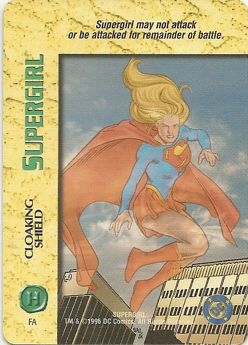 SUPERGIRL - CLOAKING SHIELD - DC - R