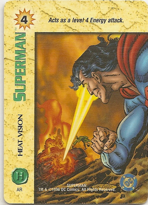 SUPERMAN - HEAT VISION - DC - U