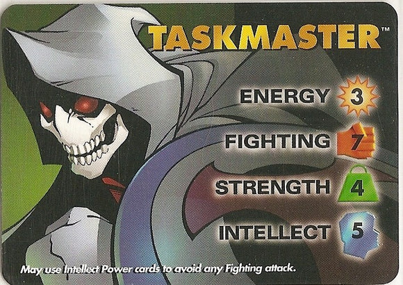 TASKMASTER  - XM character - U