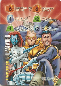 TEAMWORK 6F SI +1+2  - IQ - C  Mystique, Forge & Strong Guy