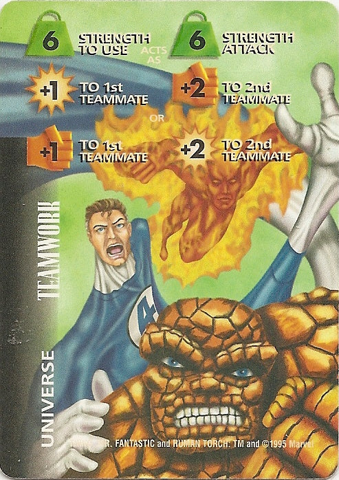 TEAMWORK 6S EF +1+2 - OP - C Thing, Mr. Fantastic and Human Torch
