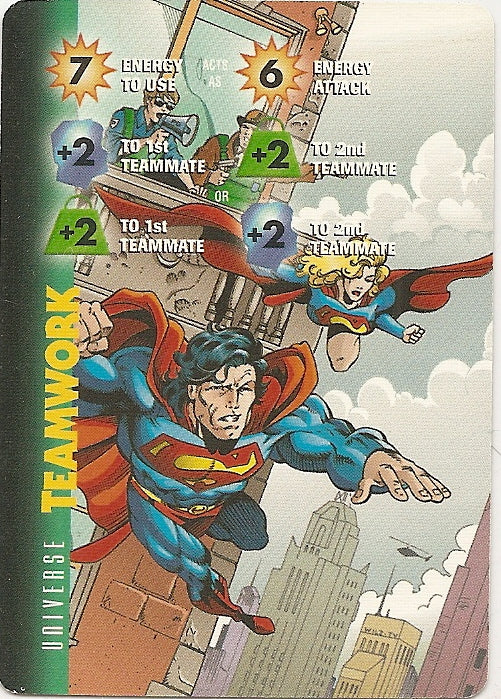 TEAMWORK 7E SI +2+2  - DC - VR  Superman, Supergirl & Metropolis S.C.U.