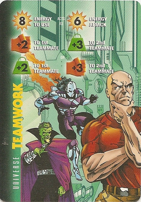 TEAMWORK 8E FS +2+3 - DC - R  Lex Luthor, Brainiac & Hazard