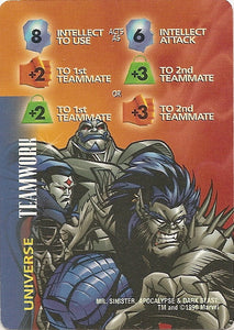 TEAMWORK 8I FS +2+3 - IQ - C  Mr. Sinister, Apocalypse & Dark Beast