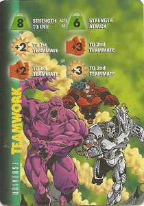 TEAMWORK 8S EF +2+3  - DC - R  Parasite, Metallo, Cyborg