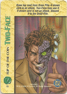 TWO-FACE - FLIP OF THE COIN - DC - U