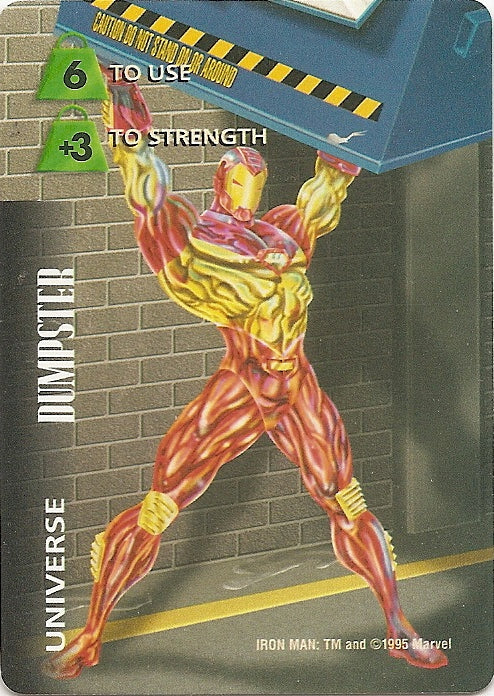 UNIVERSE 6S+3 Dumpster - OP - U  Iron Man