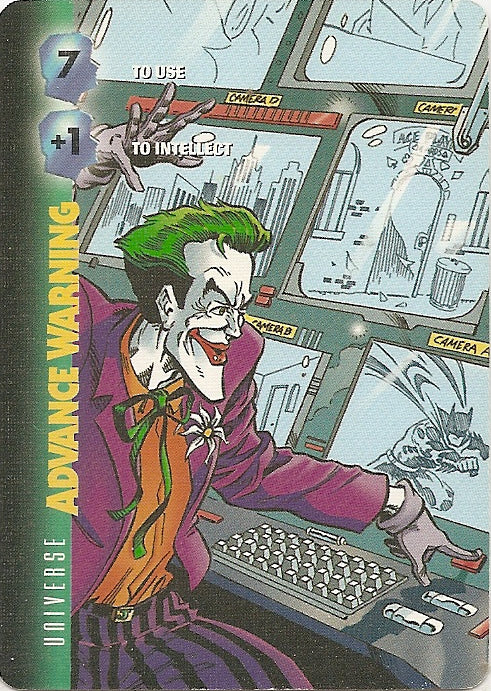 UNIVERSE 7I+1 Advance Warning - DC - C  Joker
