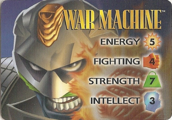 WAR MACHINE  - IQ character - R