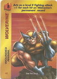 WOLVERINE SET (4 hero, 9 sp, 1 bonus, no placard)