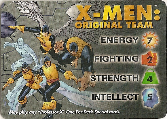 X-MEN  - ORIGINAL TEAM XM character - U